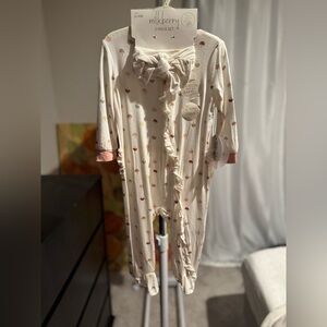 Milkberry Bamboo Mushroom Print Set - Lightly Damaged